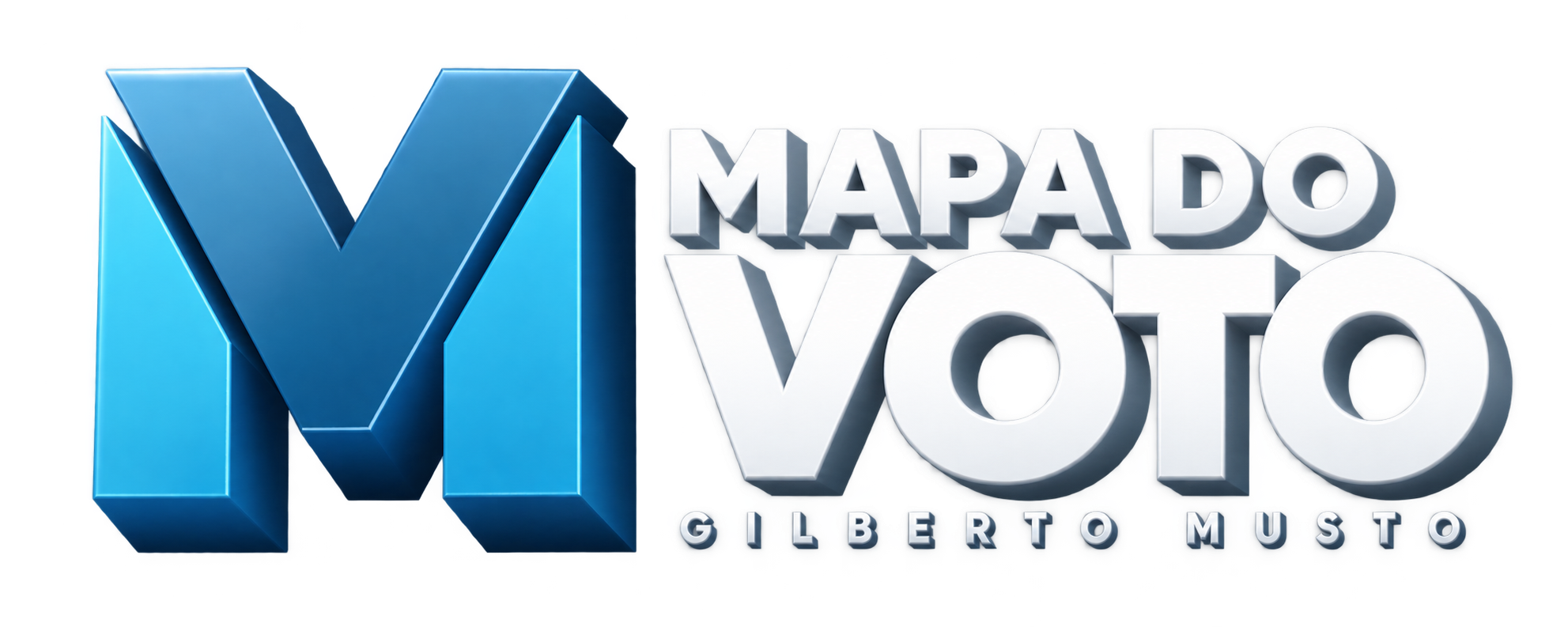 Mapa do Voto, Gilberto Musto, em versão horizontal 3D